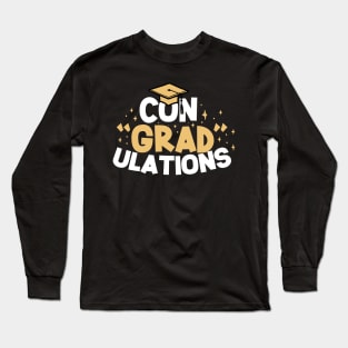 Con Grad Ulations Long Sleeve T-Shirt